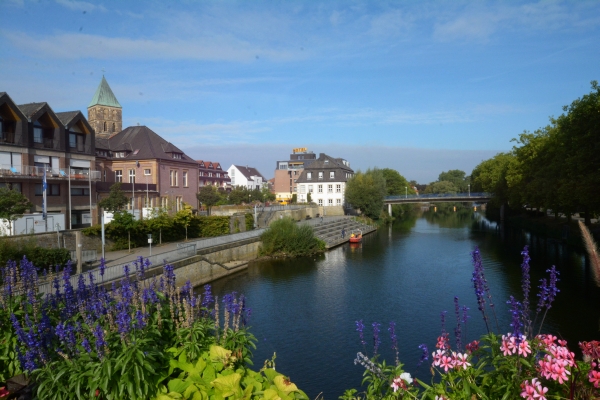 Ems Promenade in Rheine